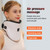 Electric Cervical Traction Neck Massager Machine Heated Physiotherapy Spine Lumbar Pain Relief Neck Support With Remote Control