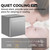 1.6 Cu.Ft Mini Fridge for Bedroom, Freezer, Reversible Door Perfect for Room and Office