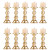 Wedding Centerpieces Candlestick Holders for 2 Inches Candles Stand Decoration Ideal for Weddings Centerpiece Parties Home Decor