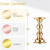 Wedding Centerpieces Candlestick Holders for 2 Inches Candles Stand Decoration Ideal for Weddings Centerpiece Parties Home Decor
