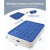Queen Air Mattress with Built-in Pump,18" Height Foldable Blow Up Air Mattress Raised with Carry Bag, Inflatable Airbed