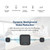 USB Wireless Video Conference Speakerphone Built-In 4 Microphones Hi-Fi Speaker 2 
