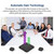 USB Wireless Video Conference Speakerphone Built-In 4 Microphones Hi-Fi Speaker 2 