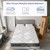 Queen Mattress,10 Inch Hybrid Mattress in a Box with Gel Memory Foam Mattress