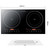 Portable Electric Dual Induction Cooker Cooktop 2 Hot Plate Cooking Burner Stove Black 110V 2400W