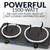 Double Burner Hot Plate, Portable Countertop Double Burner Hot Plate Electric Cooktop