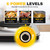 1800W Portable Electric Stove, 6 Speed Adjustable Thermostats, Stainless Steel Hot Plate for Kitchen
