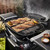 Q 2800N+ Liquid Propane Grill with Stand, Flame Red