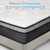 Queen Size Mattress 10 Inch,Bed-in-a-Box,Hybrid Mattress,Medium Firm Mattresses,Breathable Comfortable Pressure Relief Mattress