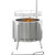 2-in-1 Smokeless Fire Pit, BBQ Grill, 19" Portable Wood Burning Firepit with Cooking Grate and Poker