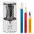 Automatic Electric Pencil Sharpener Large Heavy Duty For 6-12mm Colored Pencils Mechanical USB 