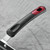 3 pc aluminum nonstick fry pan and griddle set – metallic red