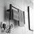 Bathroom Equipment Electric Towel Eack Stainless Steel Temperature &Time control Smart Home Heated Towel Rail