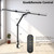 3000 Lumen Ultra Bright Architect Desk Lamp with Clamp, 36W Tall Overhead Led Desk Light for Home Office,