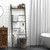 Towel Rack 5Tier Ladder Shelf Towel Ladder Sturdy Bathroom Blanket Ladder Rack Easy Assemble Living Room Bedroom Bathroom