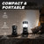 DIBMS 4-Pack Solar Camping Lantern, Collapsible LED Solar USB Rechargeable Lantern Flashlight Emergency Hanging Lights for Camping