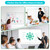 JILoffice Magnetic Foldable White Board 48 x 36 Inches, Dry Erase Whiteboard,
