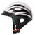 (Blade, Large) Cruiser Flat White Motorcycle Half Helmet