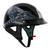 Cruiser New Patriotic Eagle USA Graphics Motorcycle Half Helmet