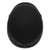 (Star Flag, Medium) VCAN Cruiser Solid Flat Black Half Face Motorcycle Helmet