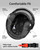 White,Large Motorcycle Open Face Helmet DOT Approved - YEMA Helmet YM-627 Motorbike Moped Jet Bobber Pilot Crash Chopper 3/4 Half Helmet with Sun Visor for Adult Men Women -