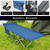 Wide Foldable Camping Cot Heavy-Duty Steel Indoor & Outdoor Sleeping Cot