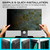 Screen Protector Privacy Screen Panel for 24 inches (Screen Measured Diagonally) Computer Monitor,