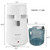 ROVSUN 【Upgraded】 1.1 Gallon/4L Water Distiller Countertop Distilled Water Machine with Flame-Retardant Material