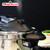6.3 Quart Stove-top Super Fast Pressure Cooker, Easy and Smooth Locking Mechanism