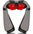 Electric Neck Back Massager Pillow 3D Kneading with Heat for Shoulder, Lower Back, Etc. (Gray)