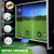 Golf Simulator Impact Screen for Golf Training,16pcs Grommet Holes Family Indoor Series
