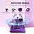 Combo 5 in 1 12‘’ x15‘’ Heat Press Machine + tumbler Heat Press Hat Plate Cap Printing Heat Transfer | Purple