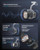 Open-Ear Bluetooth Computer Headset, Noise Cancelling Mic + Mute Button, Smart App - C610