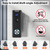 2K HD Doorbell Camera Wireless with Included Ring Chime, Front Door Camera, 2-Way Audio, Battery Powered, AI&PIR Detection