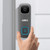 1080p Wired WiFi Smart Video Doorbell Camera w/No Subscription Fee - Smart Security Lighting (Gray)