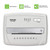 AU1285MD Compact Desktop-Style High Security 12-Sheet Micro-Cut Paper and CD/Credit Card/Junk Mail Pullout Basket Shredder, White/Black