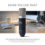 Marantz Professional MPM-1000 - Studio Recording XLR Condenser Microphone with Desktop Stand and Cable – for Podcast and Streaming Projects, Black