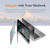 Portable Monitor for Laptop Mac USB Dual Laptop Screen Extender 14'' FHD 1080P Second Travel Display for 16.2'' Mackbook Pro(2021/2023)