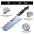 7 Inch Nakiri Knife, Japanese AUS-10 High Carbon Stainless Steel Chef Knife, Multipurpose Meat Vegetable Sharp Kitchen Knife with Ergonomic Pakkawood Handle