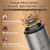Portable Electric Burr Coffee Grinder with 38 Adjustable Settings, Rechargeable Coffee Grinder with LED Display, Cordless Coffee Mill for Travel, Camping, Office, Espresso, Pour Over, etc