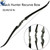 Black Hunter Wooden Hunting Bows 60inch Archery Recurve Bows with Arrow Rest Archery Equipments for Target Bows 