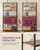 Bakers Rack with Power Outlet, 31.5 Inches Coffee Bar for Kitchen with Storage, 6-Tier Kitchen Shelves with 6 Hooks, Microwave Stand, Rustic Brown and Black UKKS119K01