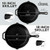 Pre-Seasoned Cast Iron Skillet 2-Piece Set (10-Inch and 12-Inch) Oven Safe Cookware- 2 Heat Resistant Holders