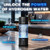X Hydrogen Water Bottle - Up to 5.8 PPM Potency - 210ML for Fast Consumption - Portable Hydrogen Generator - Thick Bottle - Water Molecular Ionizer - Premium Bottle AUS Owned
