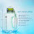 50 Oz Hydrogen Water Bottle, 2024 New SPE/PEM Technology, Large Gym Hydrogen Bottles, Travel Hydrogen Water Bottle Generator With Straw & Additional Cap, USA Brand, Up to 1800 ppb - Green