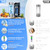 Upgraded Hydrogen Water Bottle, Version Ion Membrane Hydro Bottle -SPE & PEM, Hydrogen Water Bottle Generator Suitable for Purified Water, Portable Hydrogen Water Improve Water Quality in 3 Minutes