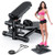 Steppers for Exercise at Home, KitGody Mini Stepper with Resistance Bands, Portable Stair Stepper for Home 330LBS Capacity, Adjustable Height Fitness Stepper Machine