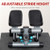 Ktaxon Steppers for Exercise at Home, Stair Stepper Mini Stepper with Resistance Bands, Adjustable Height, Super Quiet, 330LBS Weight Capacity and LED Display for Home Workouts (Dark)