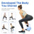 Leikefitness Soft Kettlebells,Steel Shot Filled Weights for Women and Men,Color Coded Anti Slip Soft Kettlebells,Home workout (BLUE, 10 LB)