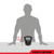 RBX Cement Kettlebell with Shock-Proof Plastic Coating - Kettlebell Sets for Home Gym and CrossFit Training, Comes in 4 Weight Options (5, 10, 15, 20 Pound Kettlebell Sets)